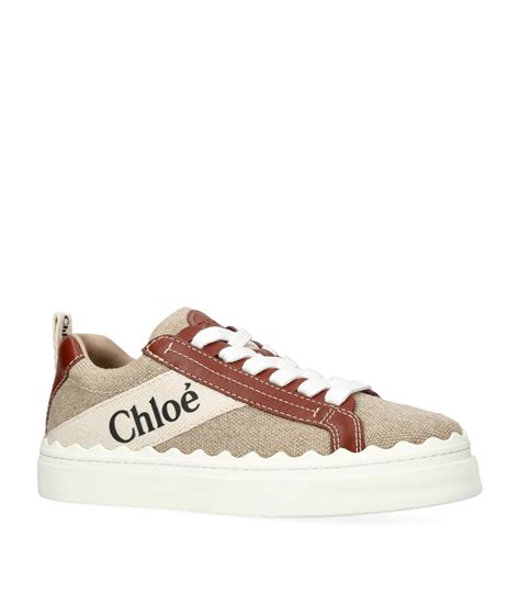 chloe lauren strap sneaker|white sneakers women chloe.